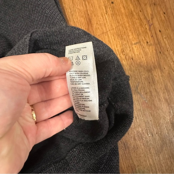 Robert graham sweater wool blend 1/4 zip - Picture 6 of 9